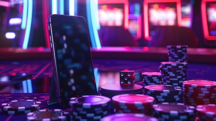 Slots and live casino games with immersive jackpot and table game options